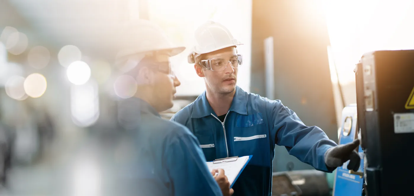 Arotec inspector on an industrial site