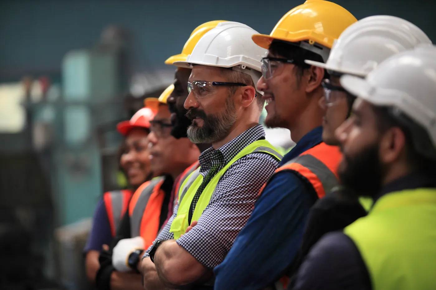 Arotec team at an industrial facility
